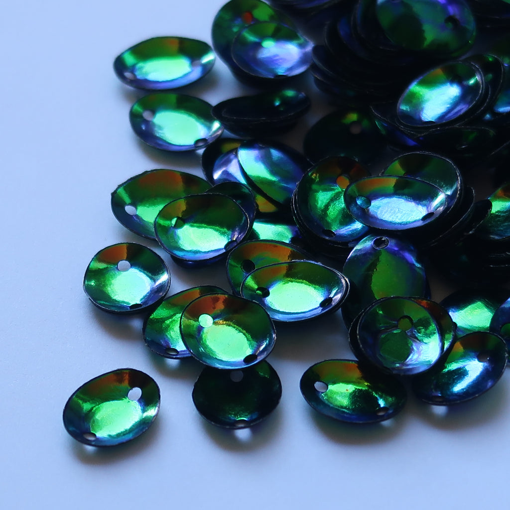Oval sequin