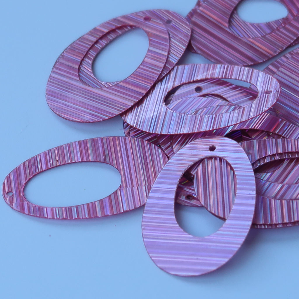 Oval sequin