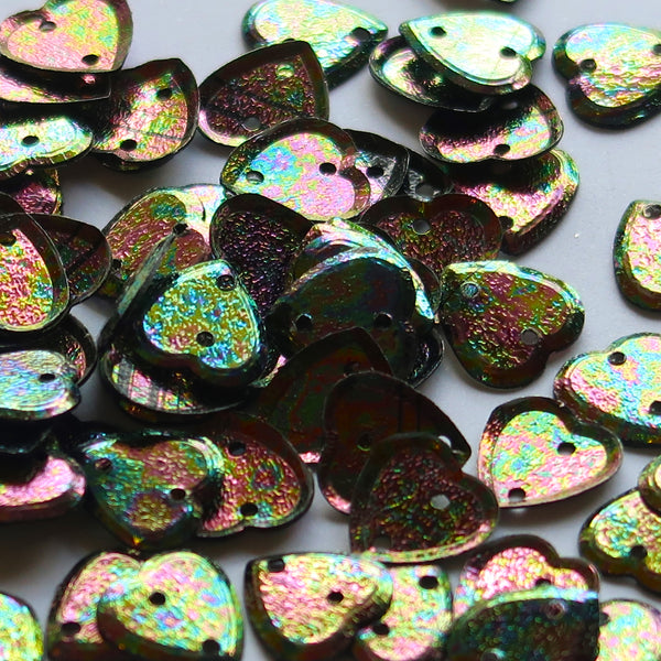 Heart sequin