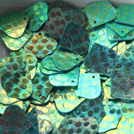 Oval sequin