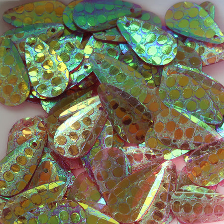 Oval sequin