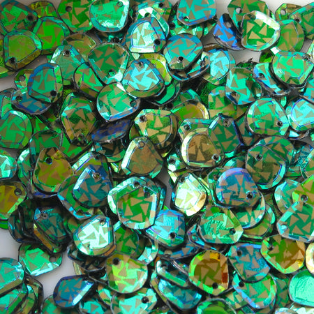 Oval sequin