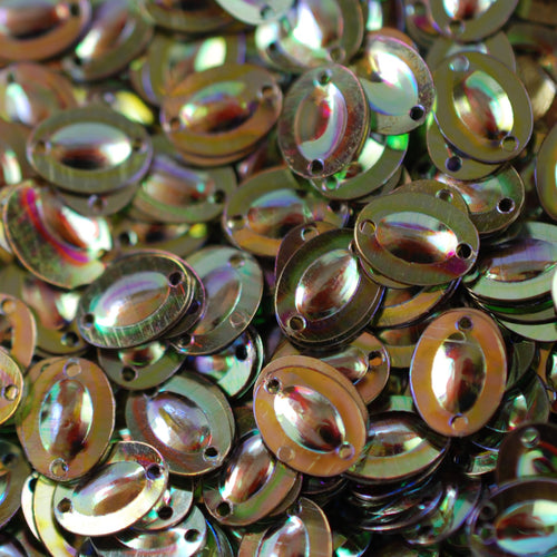 Oval sequin